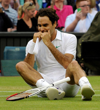 Roger Federer Wimbledon 2012